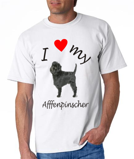 Dogs - Affenpinscher Picture on a Mens Shirt